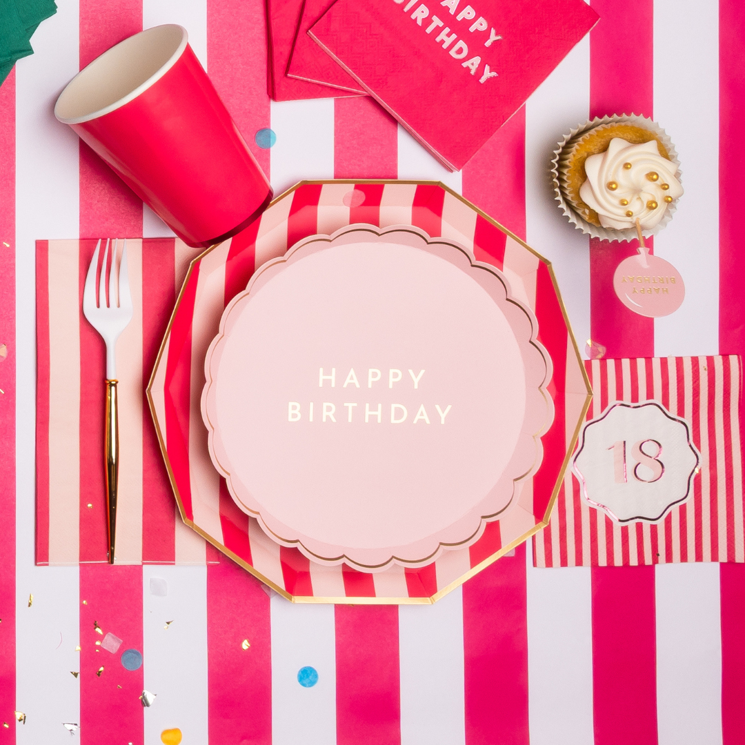 18th birthday party supplies