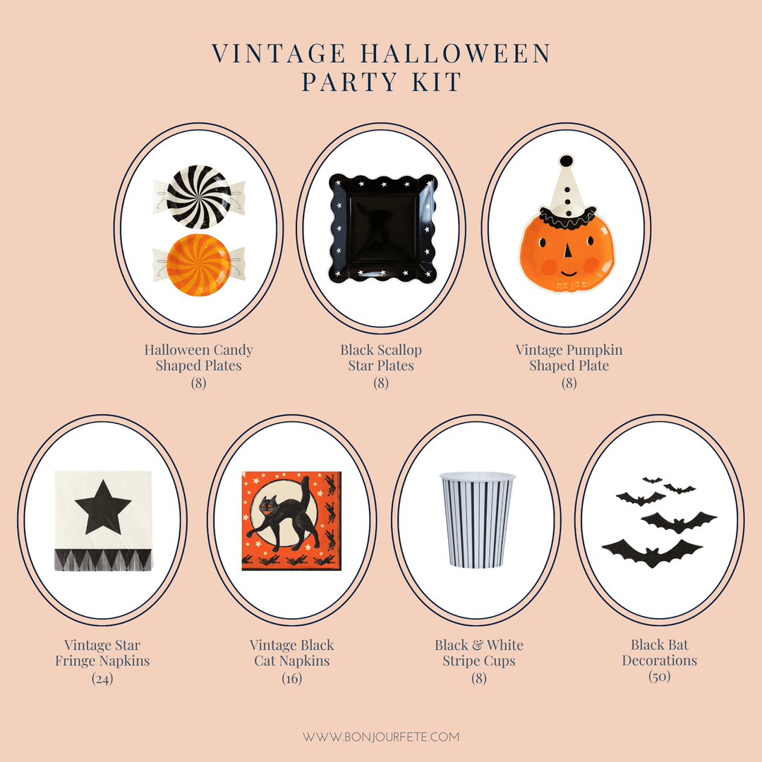 Vintage Halloween Party Kit