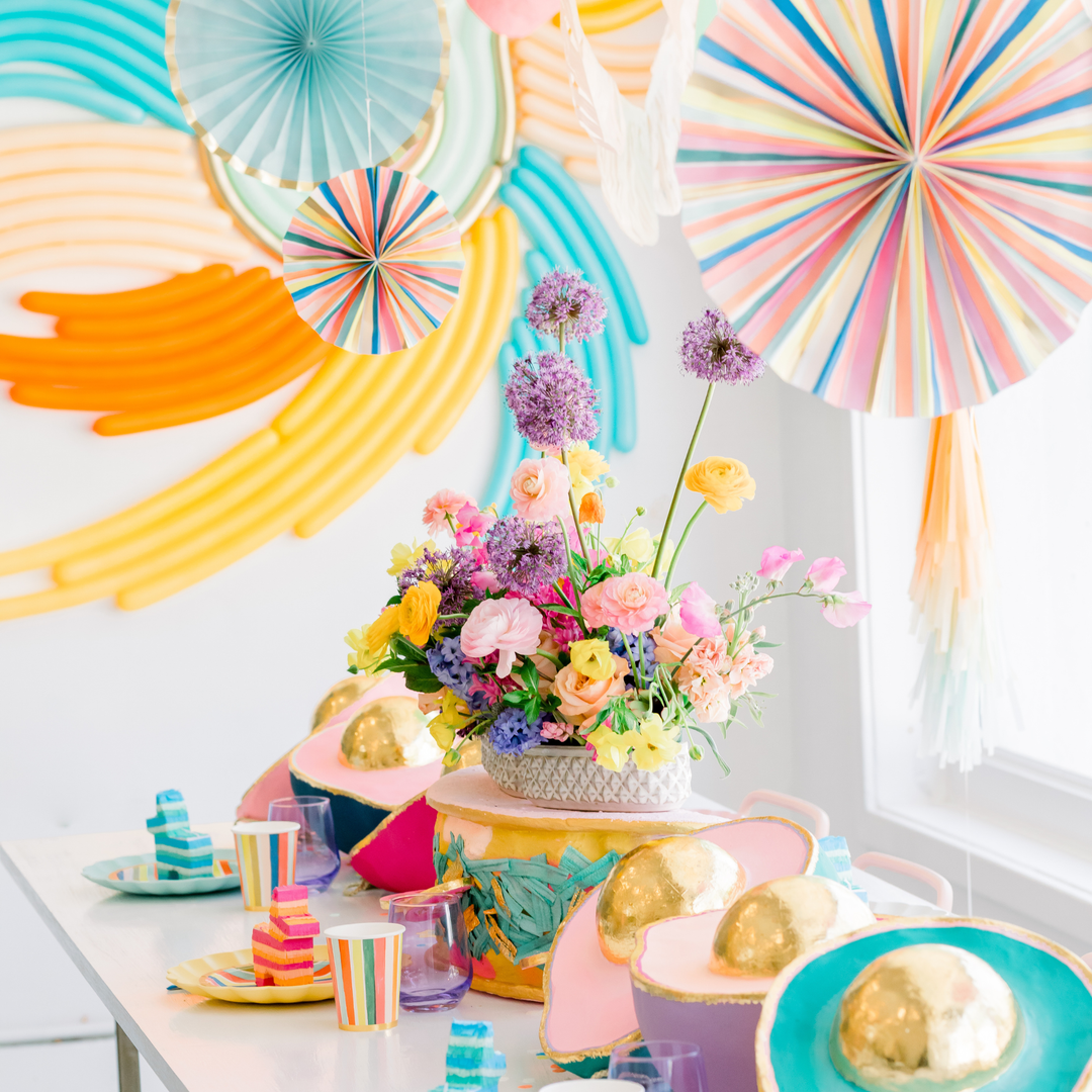 Fiesta party supplies and fiesta decorations for a fiesta theme party or a Cinco De Mayo party.