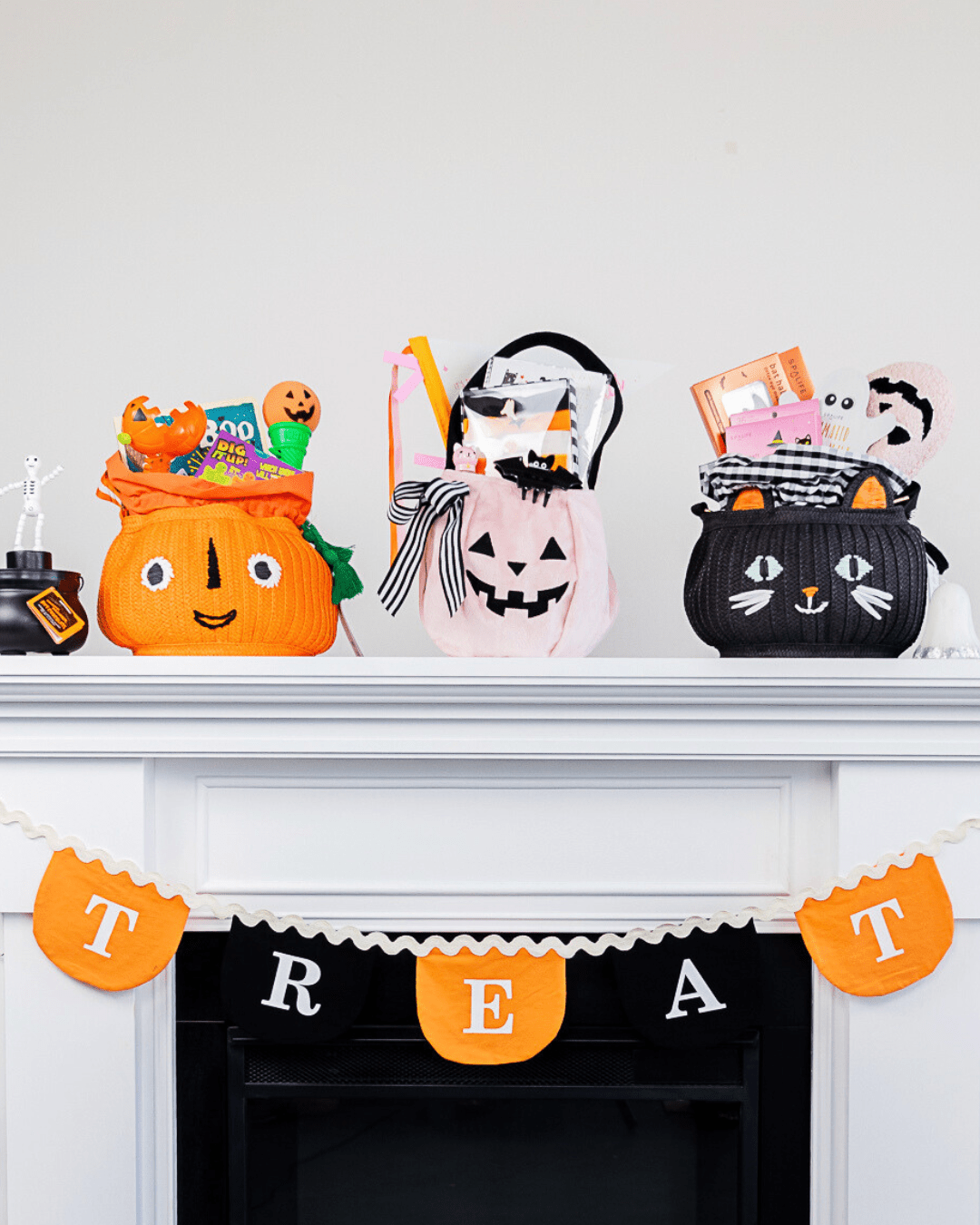 Boo Baskets & Halloween Party Favors - Bonjour Fête