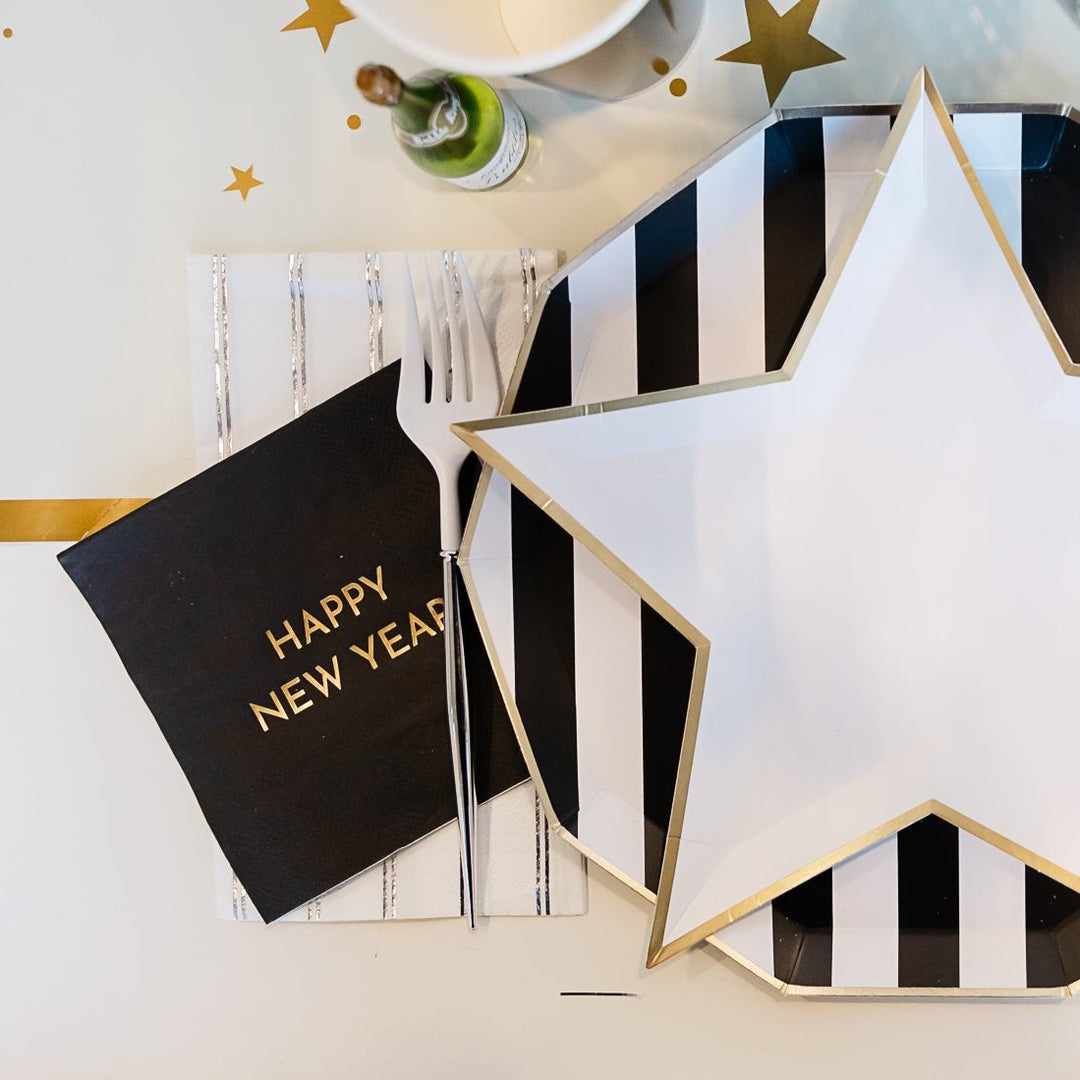 New Year's Eve party supplies and decorations