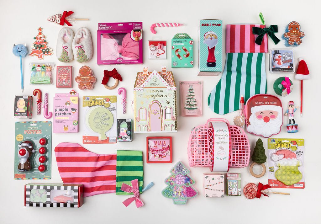 Small toys and trinkets perfect for stocking stuffers and holiday party favors