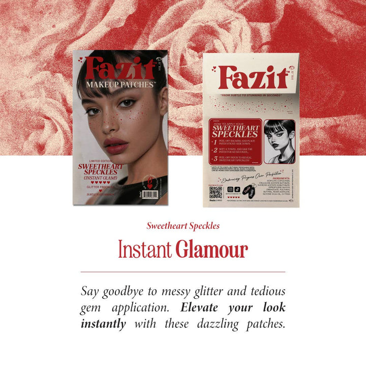 Sweetheart Speckles - Limited Edition: 6 Fazit Sweetheart Speckles - Limited Edition: 6 Bonjour Fete - Party Supplies