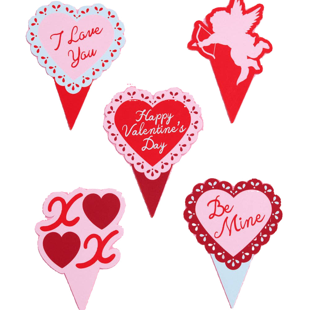 Heaven Sent Toppers - 24 wrappers + toppers xo, Fetti Heaven Sent Toppers - 24 wrappers + toppers Bonjour Fete - Party Supplies