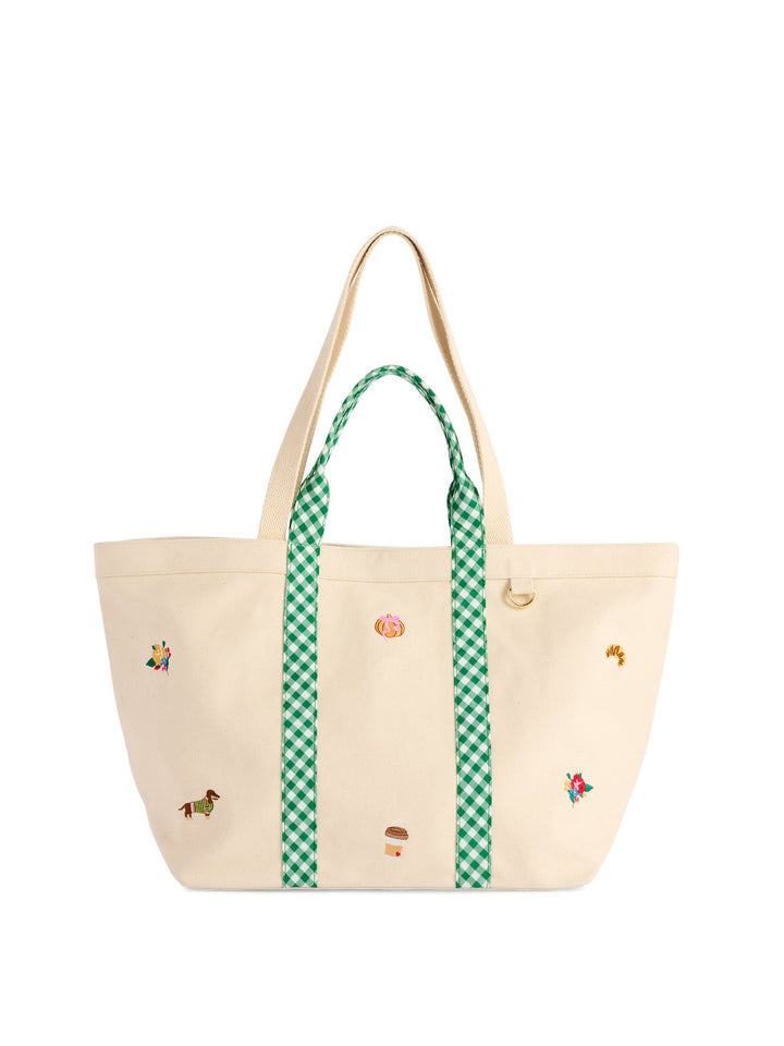 Shiraleah Fall Icon Tote, Green