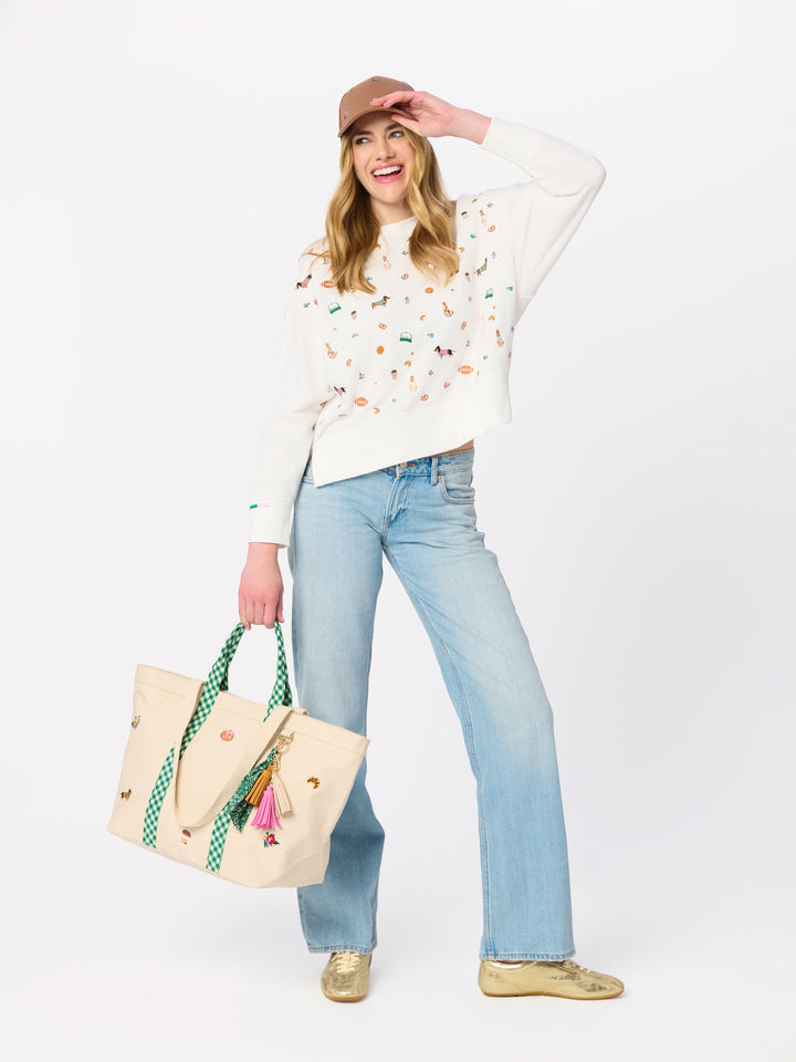 Shiraleah Fall Icon Tote, Green