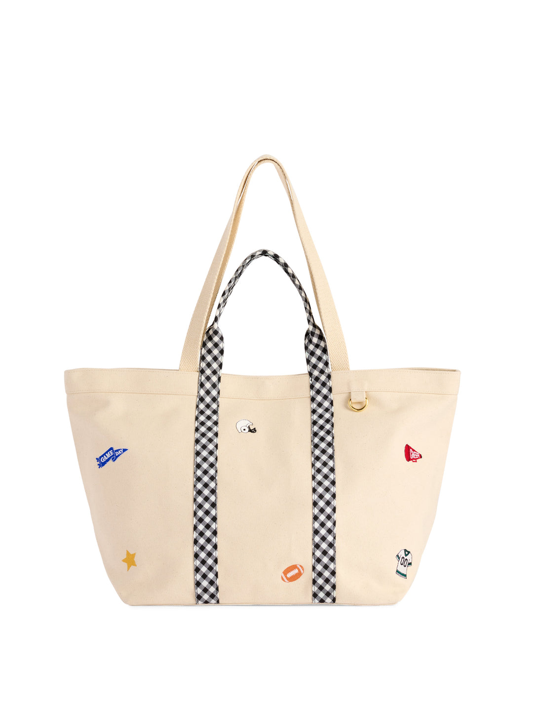 Shiraleah Gameday Tote, Natural