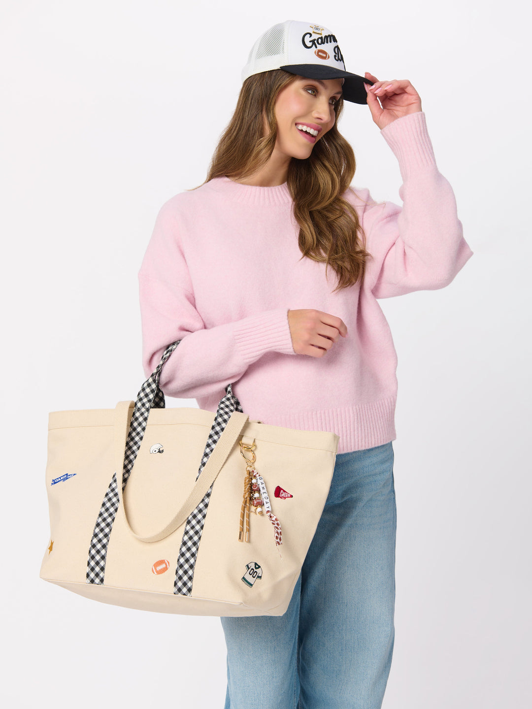 Shiraleah Gameday Tote, Natural