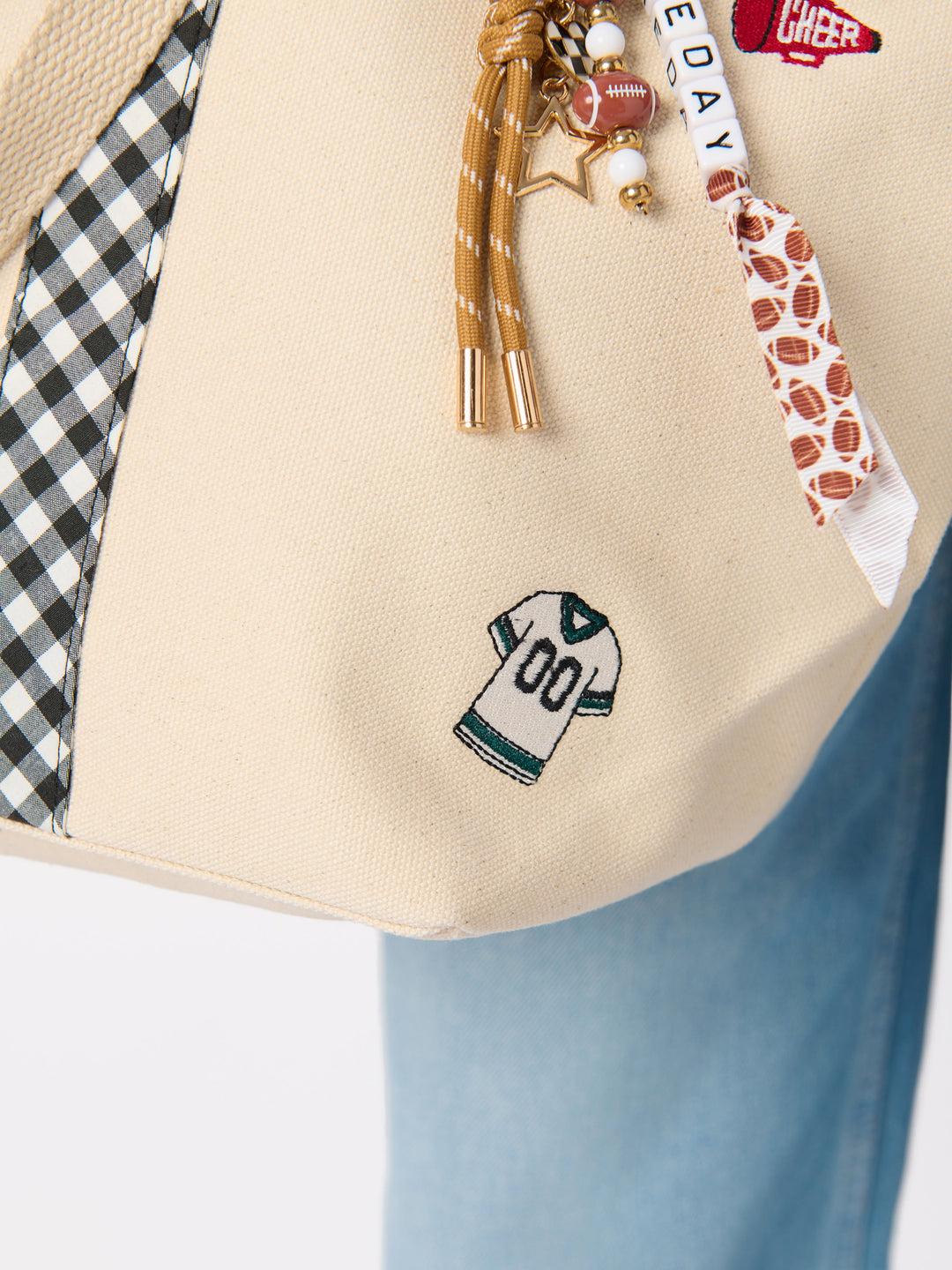 Shiraleah Gameday Tote, Natural