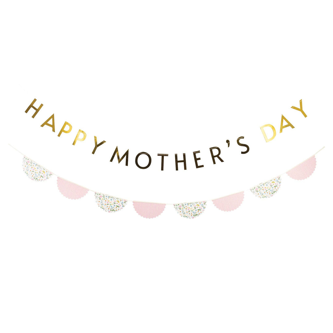 FLR1202 - Happy Mother's Day Banner Set My Mind’s Eye FLR1202 - Happy Mother's Day Banner Set Bonjour Fete - Party Supplies