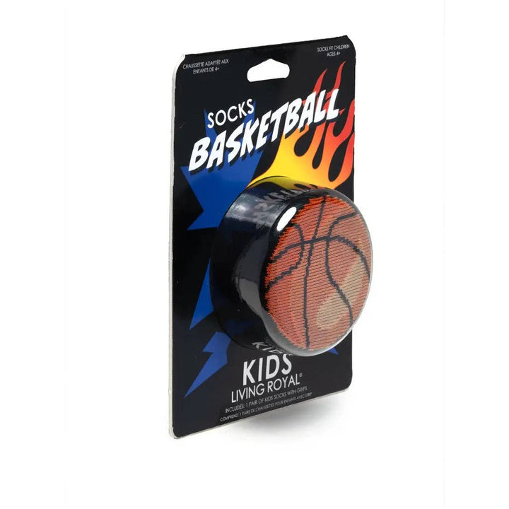 3D Packaged Crew Socks - Kids - Basketball - Black Living Royal 3D Packaged Crew Socks - Kids - Basketball - Black Bonjour Fete - Party Supplies