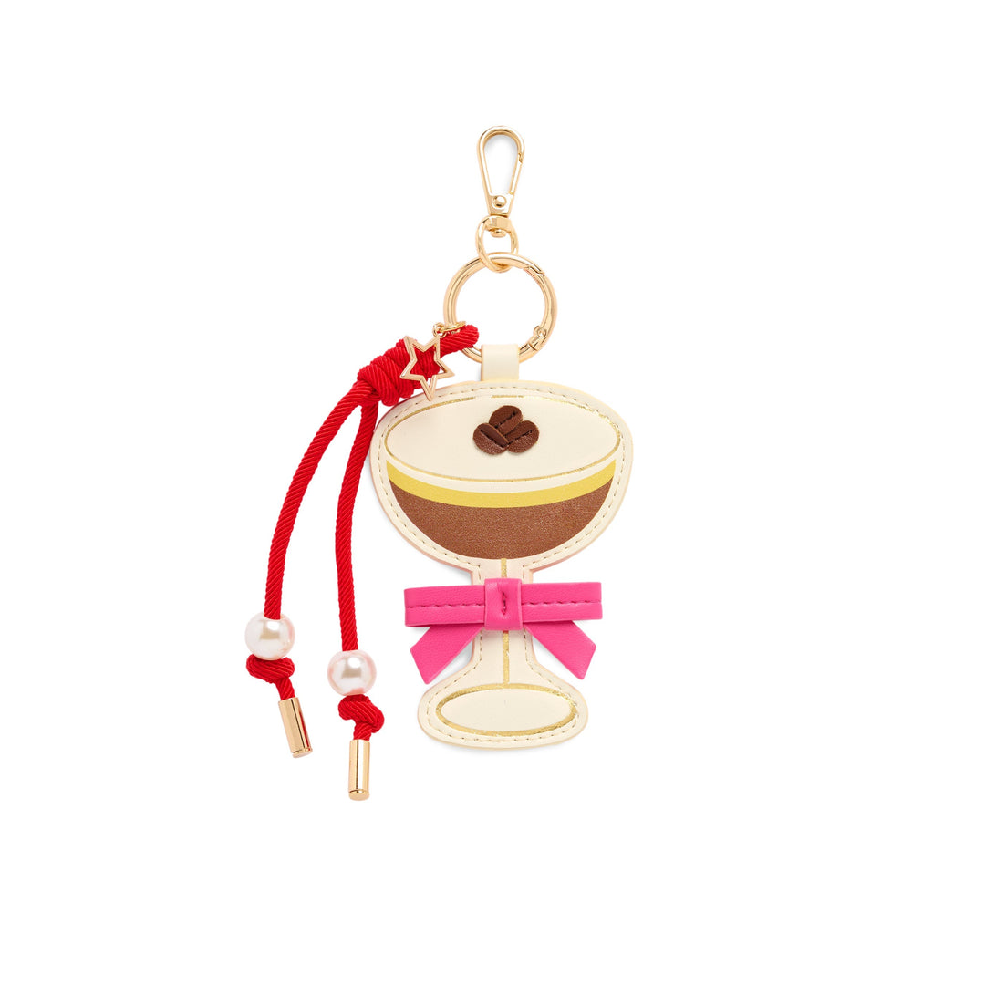 Shiraleah Espresso Martini Bag Charm/Key Ring, Multi