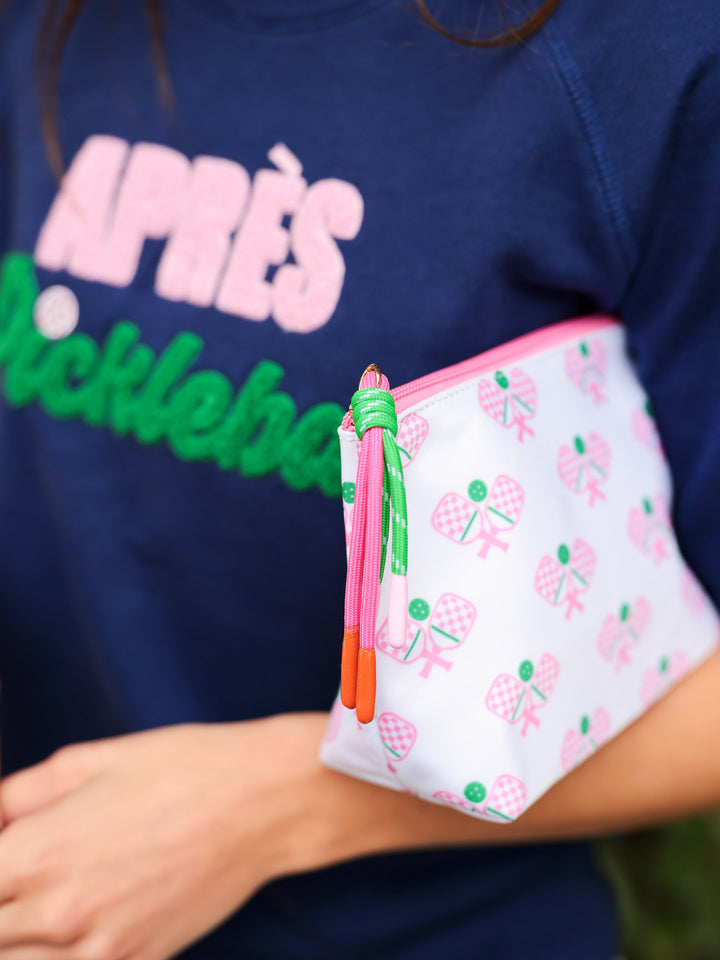 Shiraleah Paddles Medium Zip Pouch, Multi Shiraleah Retail Zip Pouches Shiraleah Paddles Medium Zip Pouch, Multi Bonjour Fete - Party Supplies