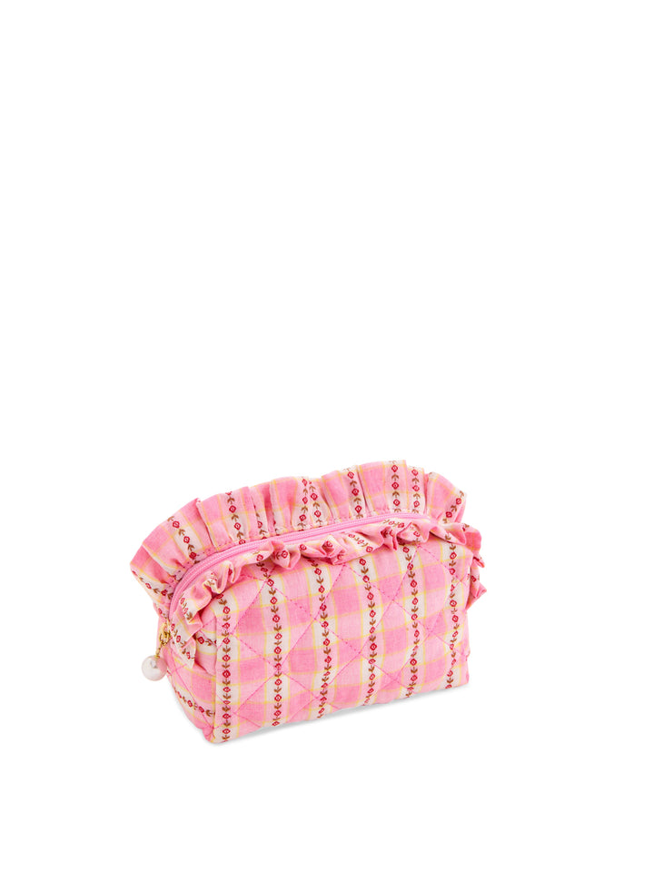 Shiraleah Scarlett Quilted Small Zip Pouch