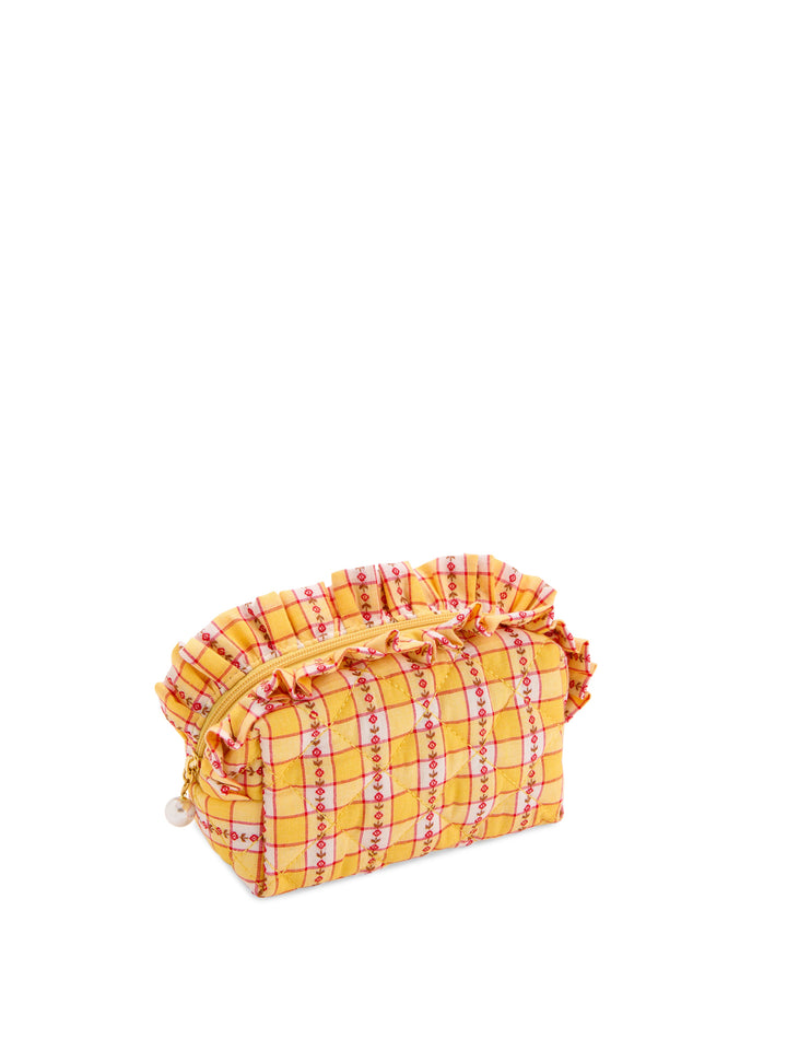 Shiraleah Scarlett Quilted Small Zip Pouch