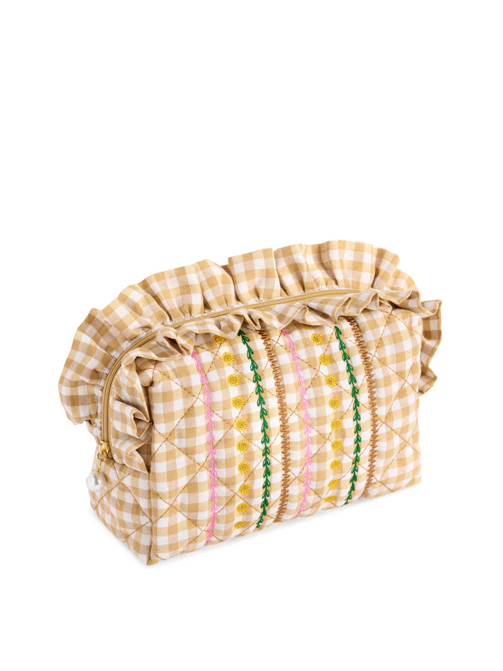 Shiraleah Sienna Quilted Large Zip Pouch