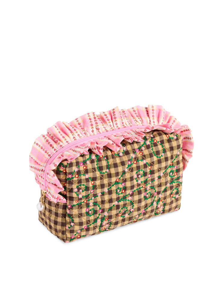 Shiraleah Sienna Quilted Large Zip Pouch