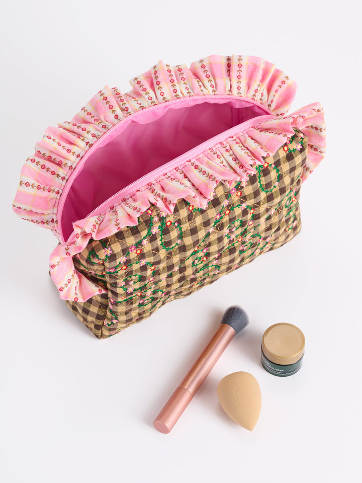 Shiraleah Sienna Quilted Large Zip Pouch