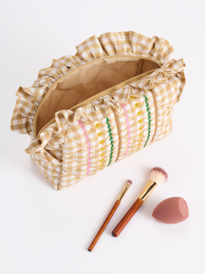 Shiraleah Sienna Quilted Large Zip Pouch