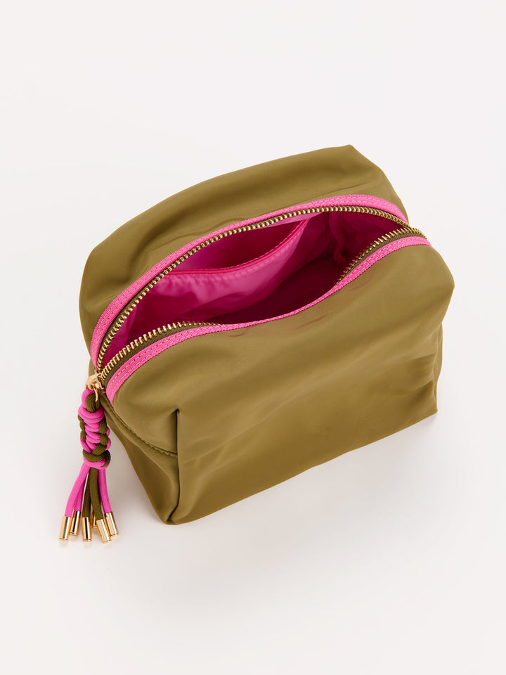 Shiraleah Jet Large Boxy Zip Pouch