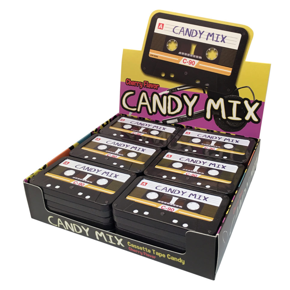 Candy Mix Cassette Tape Cow Crack Wholesale Candy Mix Cassette Tape Bonjour Fete - Party Supplies