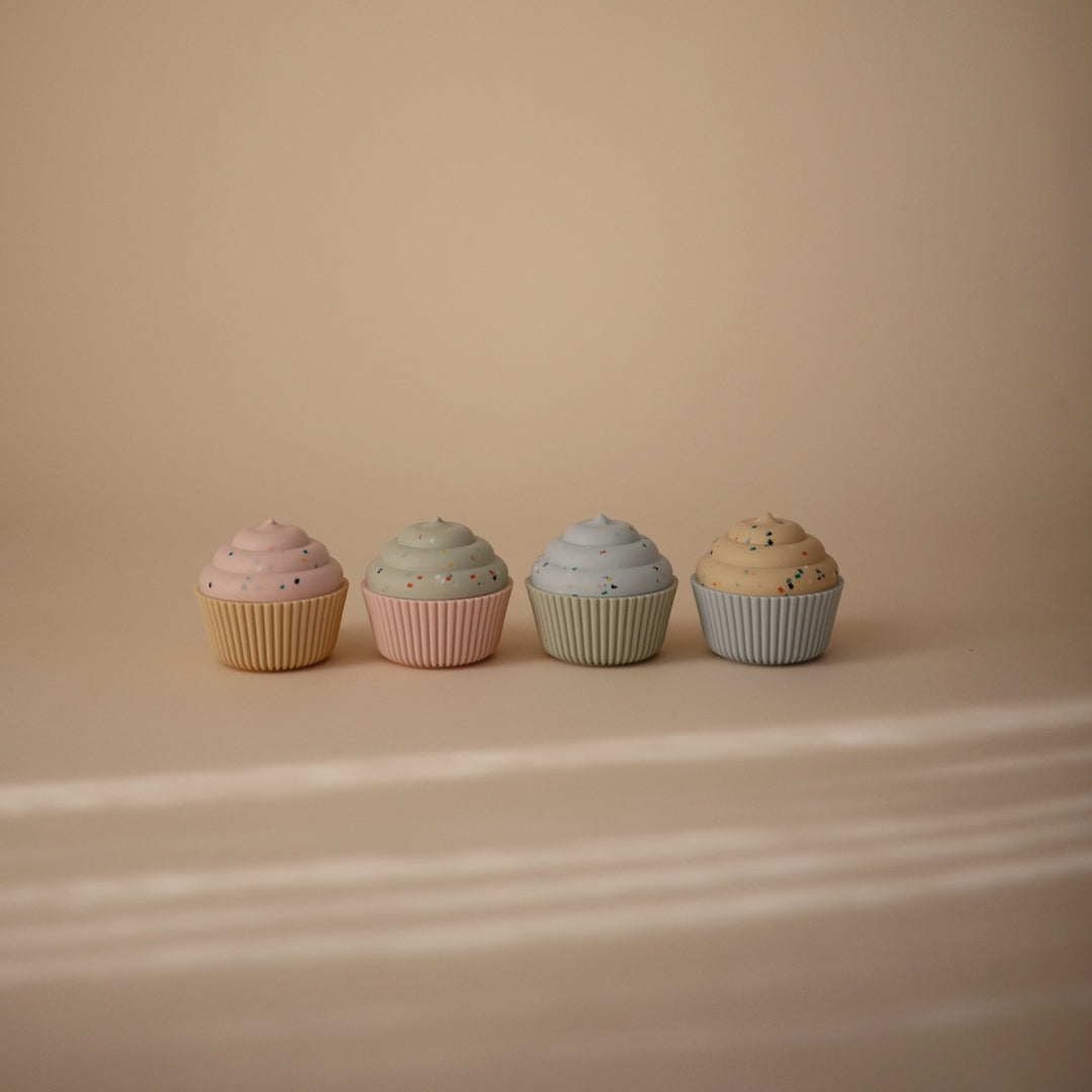 Mix and Match Cupcake Toy Mushie Bath Play set Mix and Match Cupcake Toy Bonjour Fete - Party Supplies