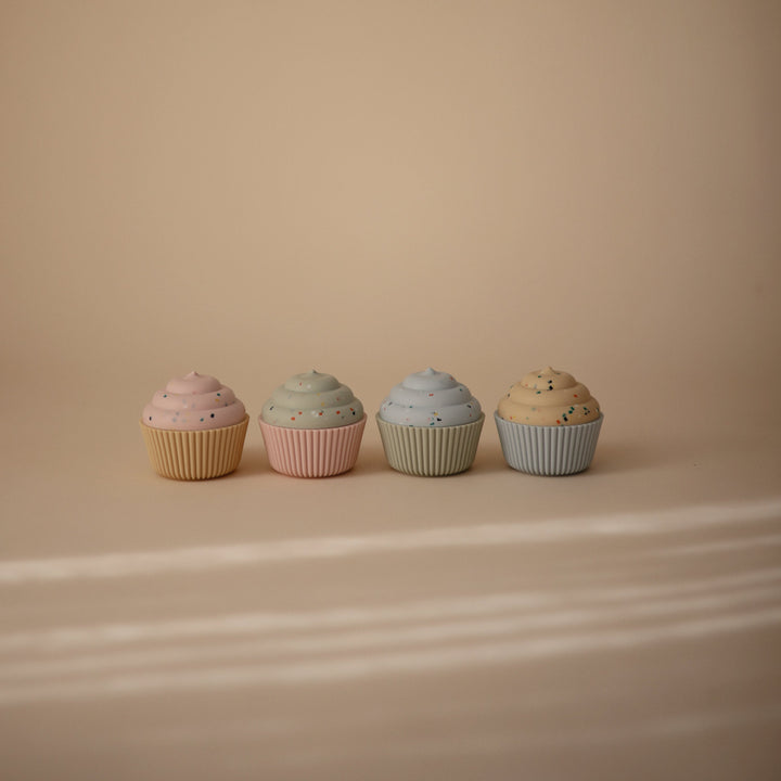 Mix and Match Cupcake Toy Mushie Bath Play set Mix and Match Cupcake Toy Bonjour Fete - Party Supplies
