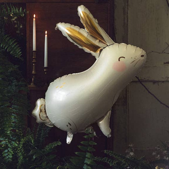 HARE FOIL BALLOON THE BALLOON HUB HARE FOIL BALLOON Bonjour Fete - Party Supplies