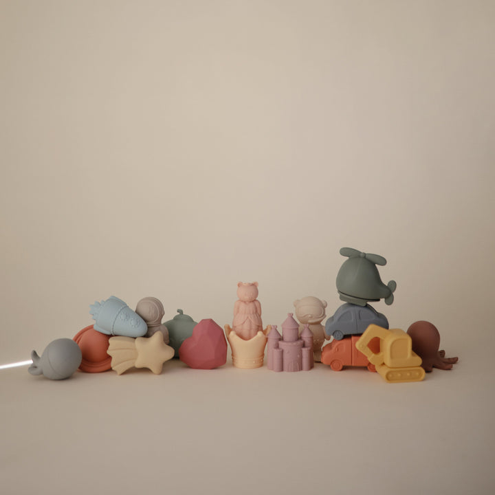 Vehicles Mold Free Bath Play Set Mushie Vehicles Bath Play Set Vehicles Mold Free Bath Play Set Bonjour Fete - Party Supplies
