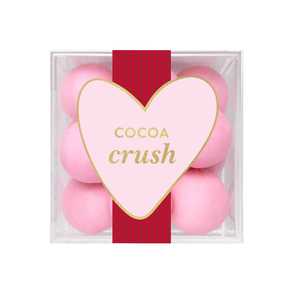 Cocoa Crush - Pink Brownie Bites - Small (V Day 2026) Sugarfina Cocoa Crush - Pink Brownie Bites - Small (V Day 2026) Bonjour Fete - Party Supplies
