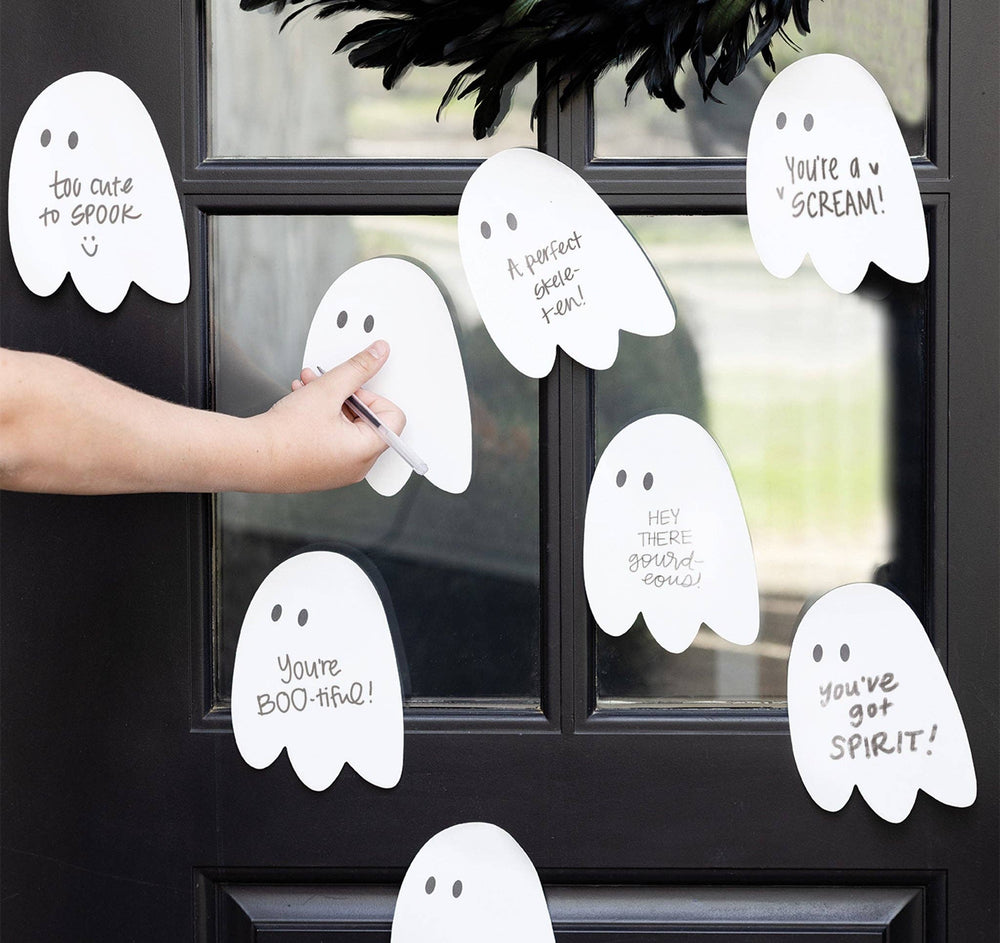 HEY1208 - Ghost Shaped Jumbo Sticky Notes My Mind’s Eye HEY1208 - Ghost Shaped Jumbo Sticky Notes Bonjour Fete - Party Supplies