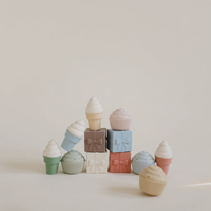 Mix and Match Ice Cream Toy Mushie Mix and Match Toy Mix and Match Ice Cream Toy Bonjour Fete - Party Supplies