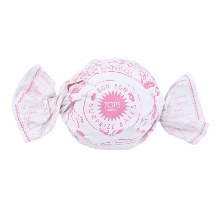 PINK BON BON TREAT MINI SURPRISE BALL TOPS Malibu Pinatas | Surprise Balls | Party Crackers PINK BON BON TREAT MINI SURPRISE BALL Bonjour Fete - Party Supplies