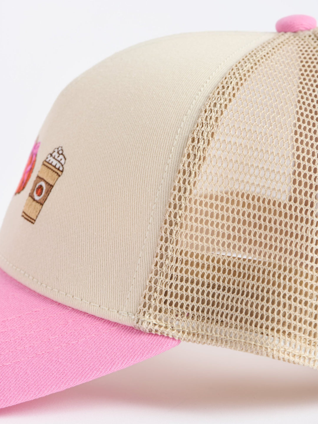 Shiraleah Fall Icons Trucker Hat, Ivory