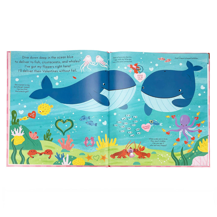 Valentine Love & Find: I Spy With My Little Eye Book Cottage Door Press Valentine Love & Find: I Spy With My Little Eye Book Bonjour Fete - Party Supplies