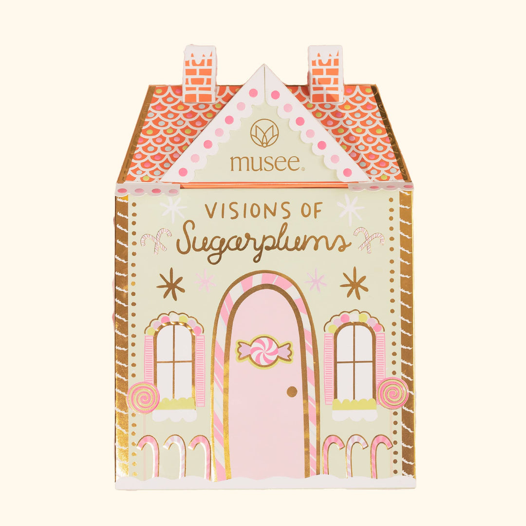 Visions of Sugarplums Bath Balm & Eye Mask Set Musee Bonjour Fete - Party Supplies