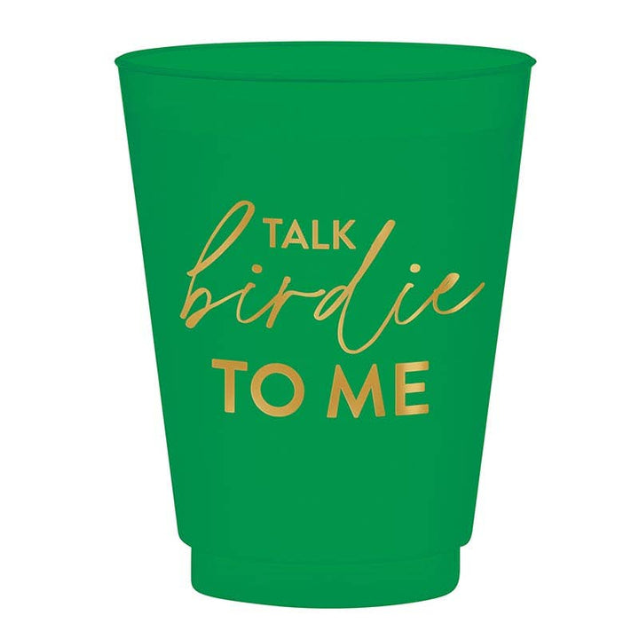 Frost Cup - Talk Birdie To Me - 6 ct Slant Collections by Creative Brands Frost Cup - Talk Birdie To Me - 6 ct Bonjour Fete - Party Supplies