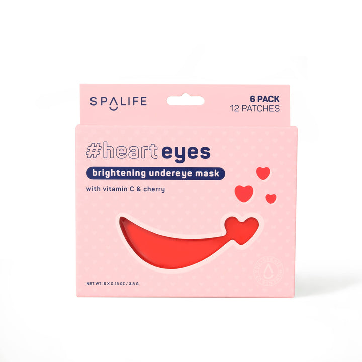 HEART EYES BRIGHTENING UNDER EYE JELLY MASKS My Spa Life Bath & Body HEART EYES BRIGHTENING UNDER EYE JELLY MASKS Bonjour Fete - Party Supplies