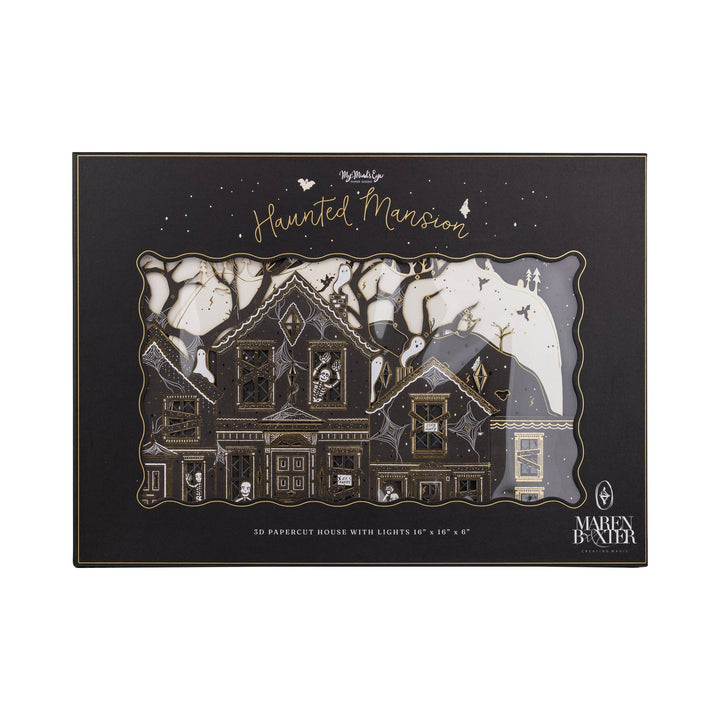 Haunted House Halloween Village Decoration