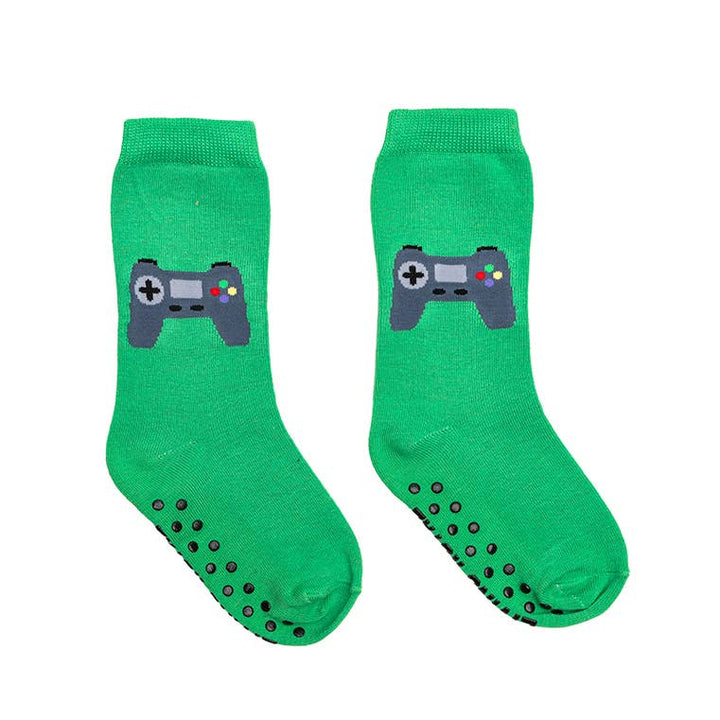 3D Packaged Crew Socks - Kids - Game Controller - Green Living Royal 3D Packaged Crew Socks - Kids - Game Controller - Green Bonjour Fete - Party Supplies
