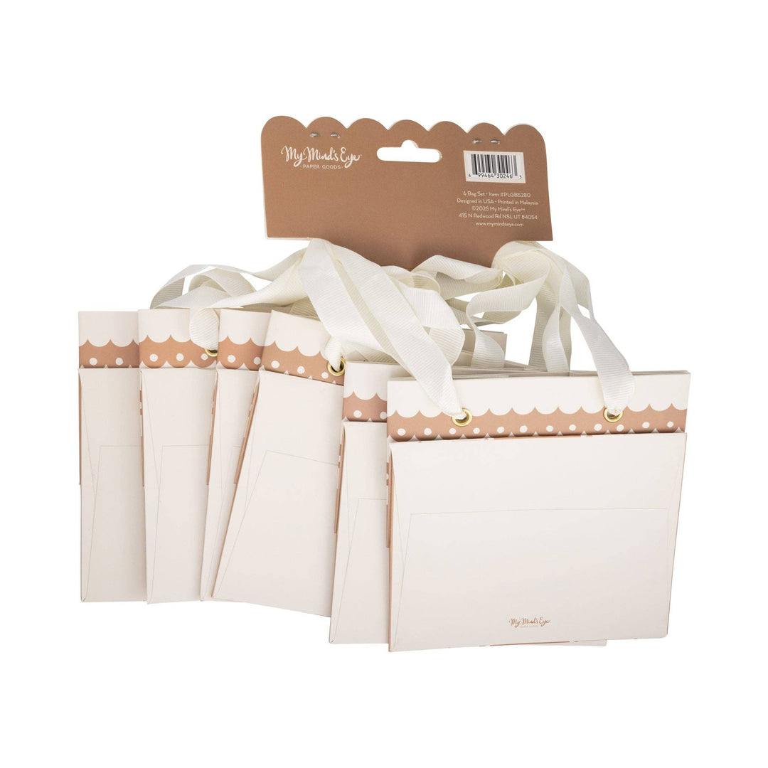 PLGBS280 - Gingerbread House Gift Bag Set My Mind’s Eye PLGBS280 - Gingerbread House Gift Bag Set Bonjour Fete - Party Supplies