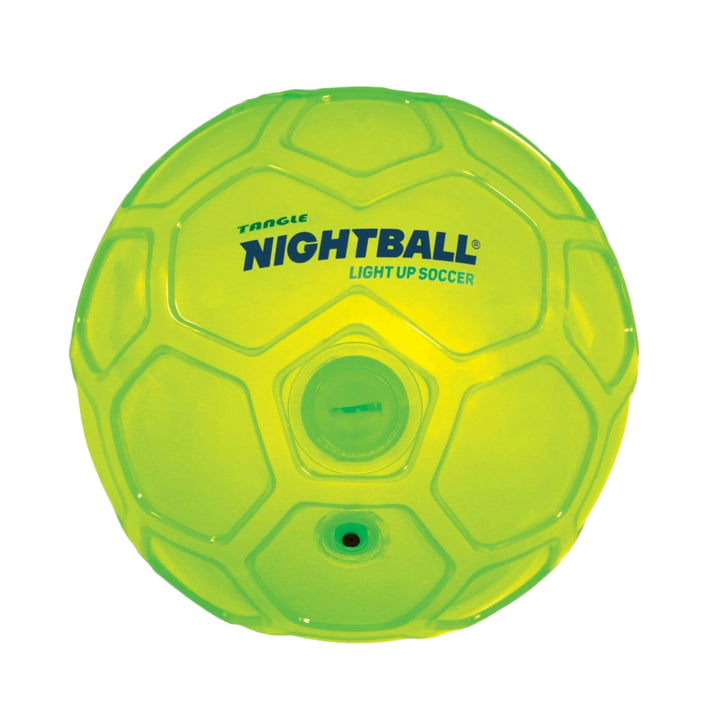 NightBall® Light-Up LED Soccer Ball: Green Tangle, Inc. NightBall® Light-Up LED Soccer Ball: Green Bonjour Fete - Party Supplies