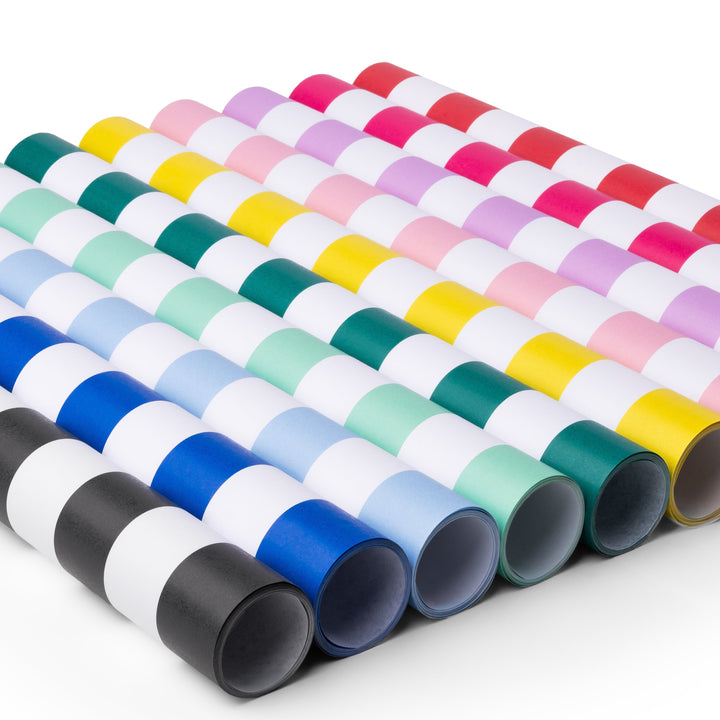 CHERRY RED SIGNATURE CABANA STRIPE TABLE RUNNER Bonjour Fête Table Covers & Placemats CHERRY RED SIGNATURE CABANA STRIPE TABLE RUNNER Bonjour Fete - Party Supplies