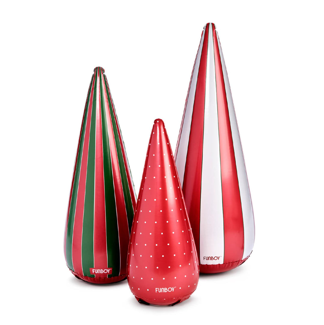 Inflatable Holiday Tree Cones Funboy Holiday Decor Inflatable Holiday Tree Cones Bonjour Fete - Party Supplies