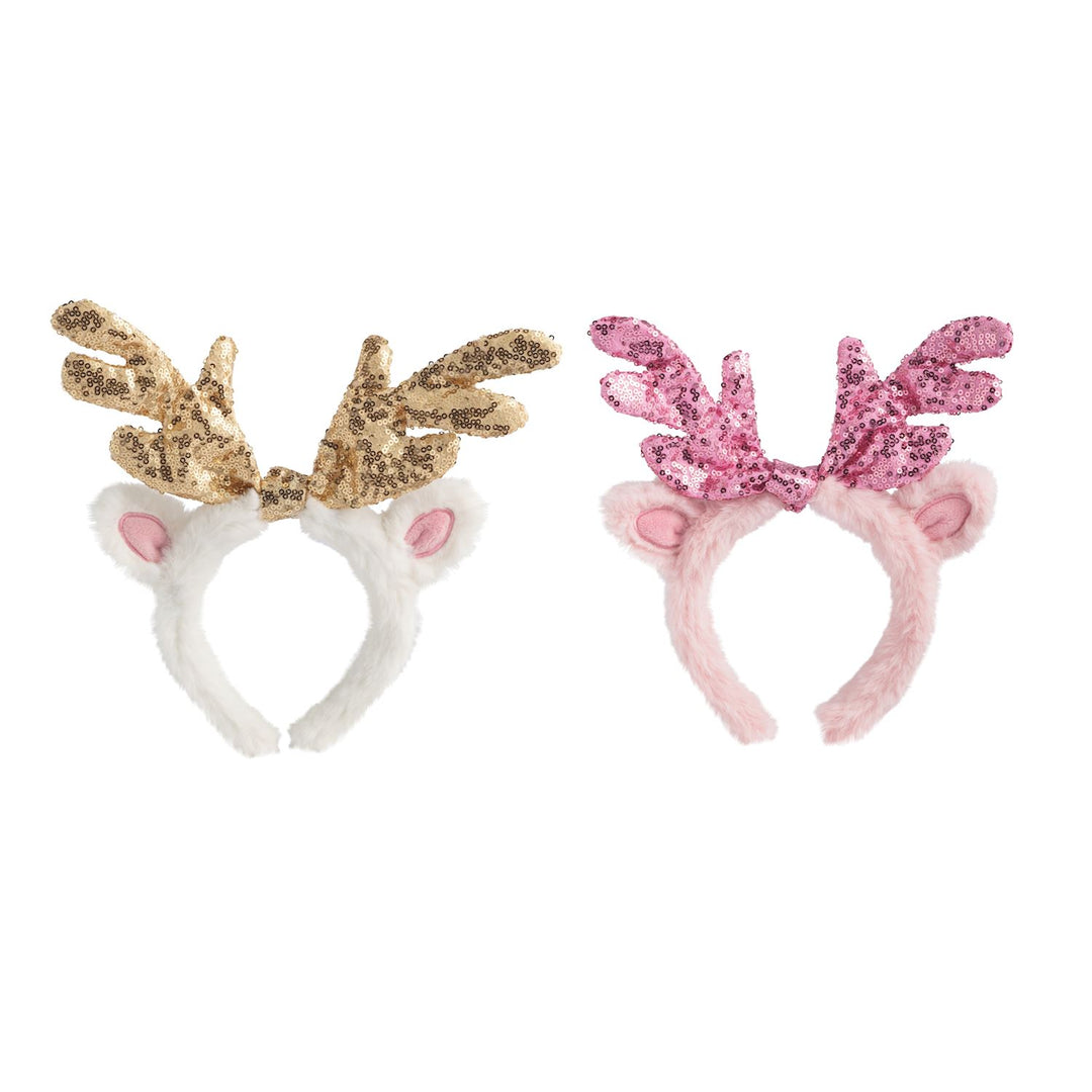 SEQUIN ANTLER HEADBAND - Bonjour Fête 
