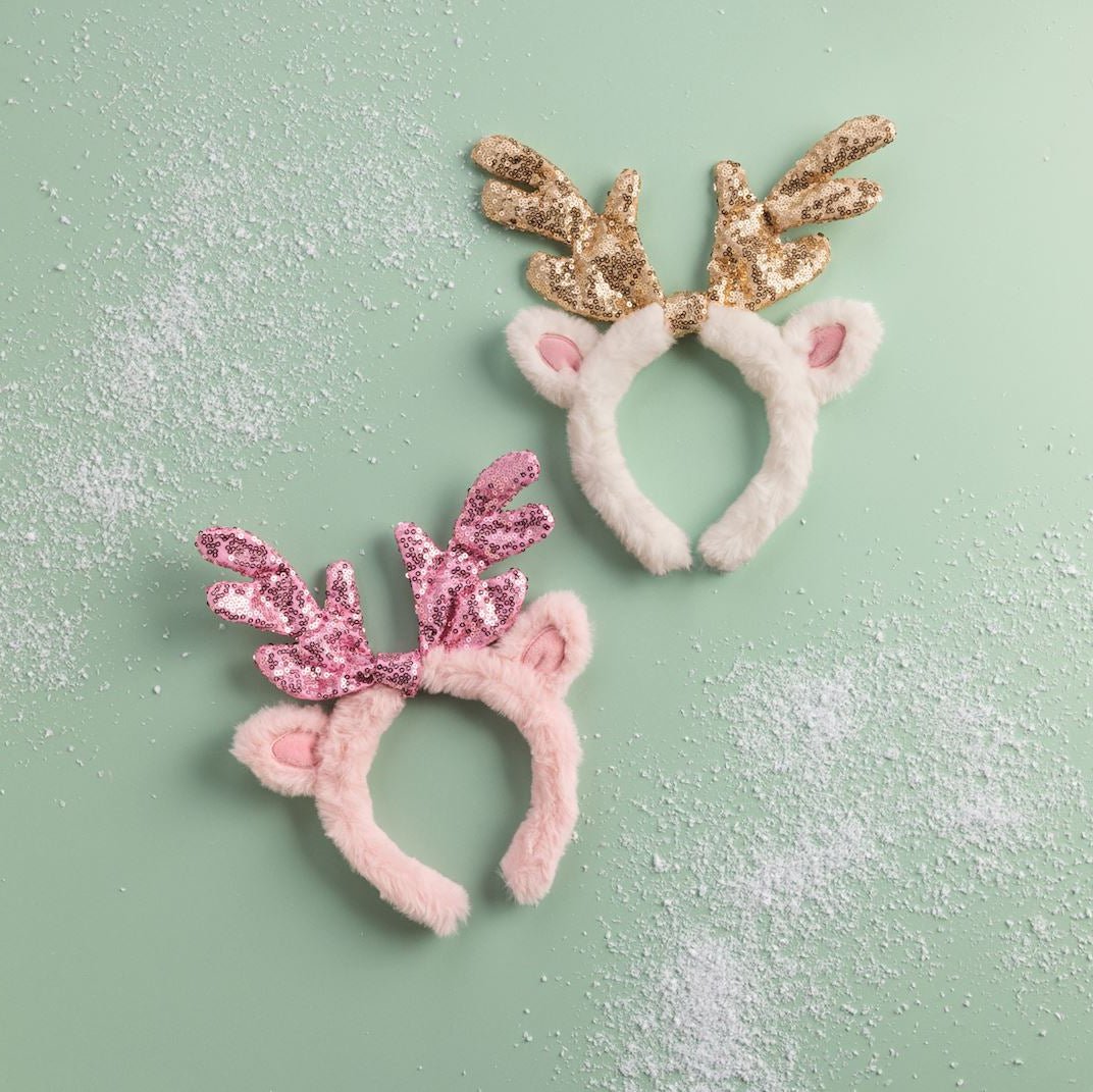 SEQUIN ANTLER HEADBAND - Bonjour Fête 