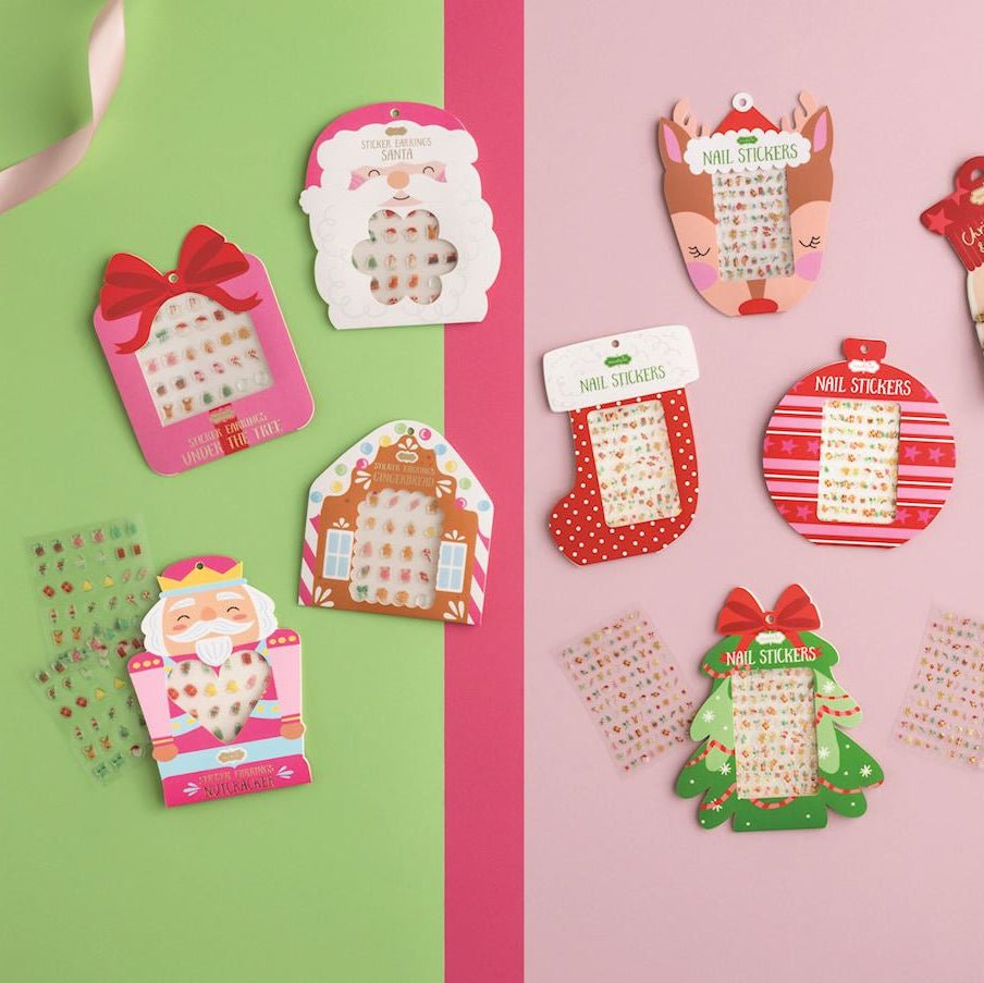CHRISTMAS STICK-ON EARRING SET - Bonjour Fête 