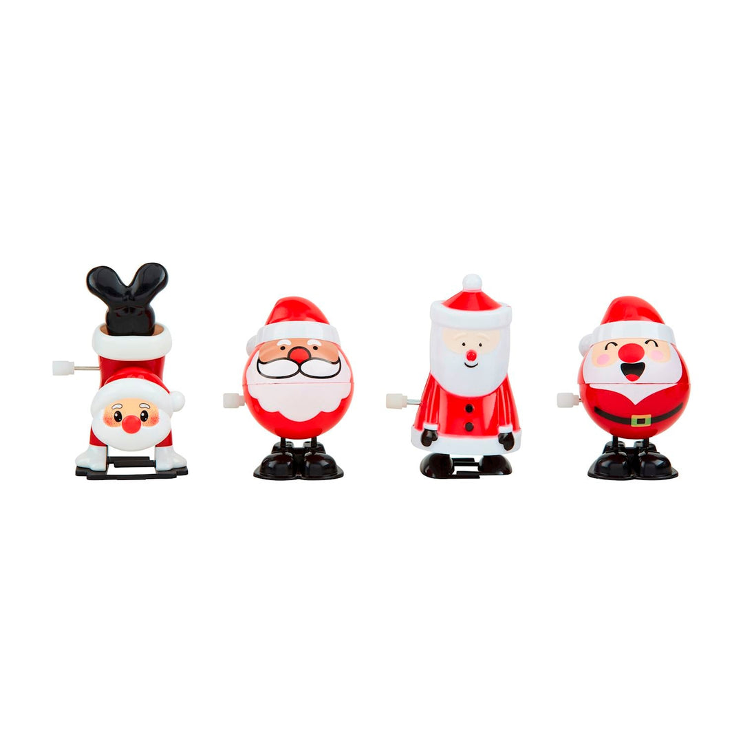 SANTA WIND-UP TOY Mud Pie Stocking Stuffers & Holiday Party Favors SANTA WIND-UP TOY Bonjour Fete - Party Supplies