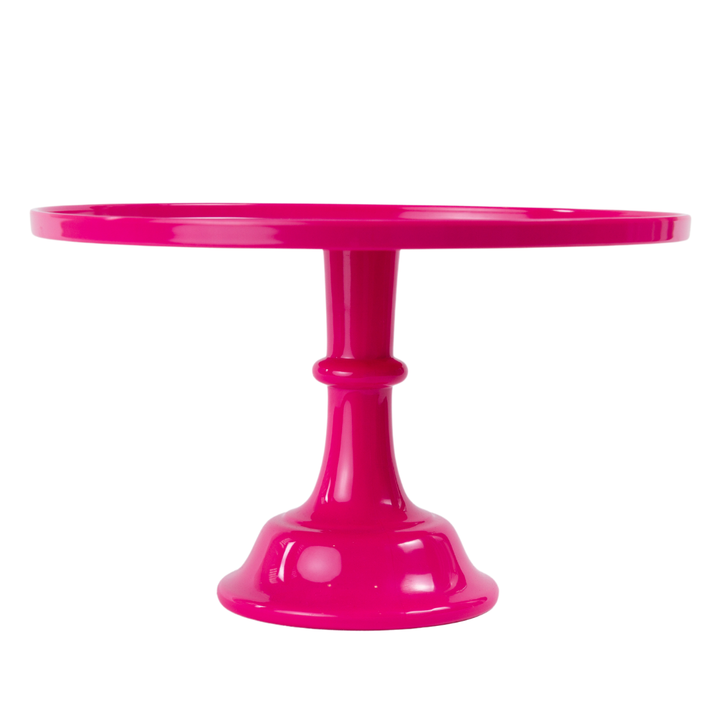Hot Pink Melamine Cake Stand | Cupcake Stand Sprinkles & Confetti Party Supplies Hot Pink Melamine Cake Stand | Cupcake Stand Bonjour Fete - Party Supplies