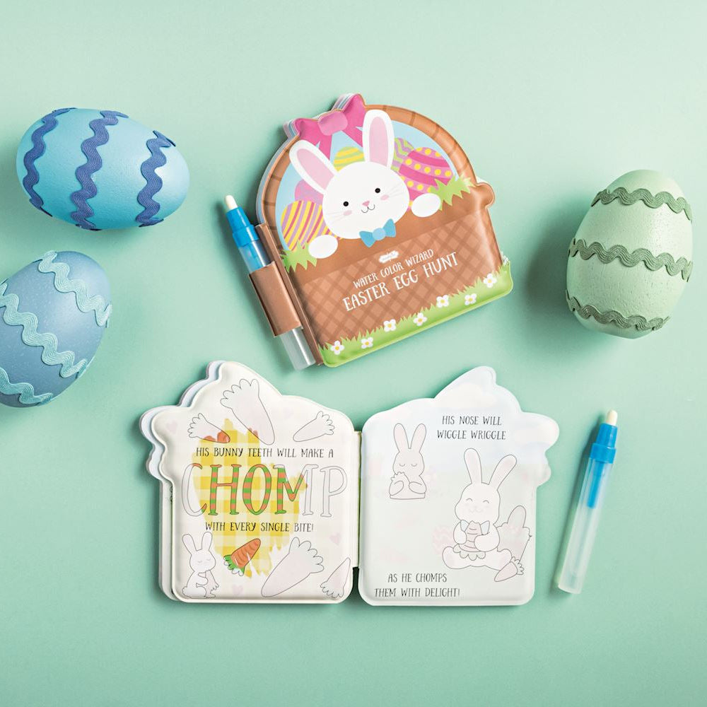 EASTER WATER COLOR WIZARD BOOK Mud Pie Easter Gifts & Basket Fillers EASTER WATER COLOR WIZARD BOOK Bonjour Fete - Party Supplies